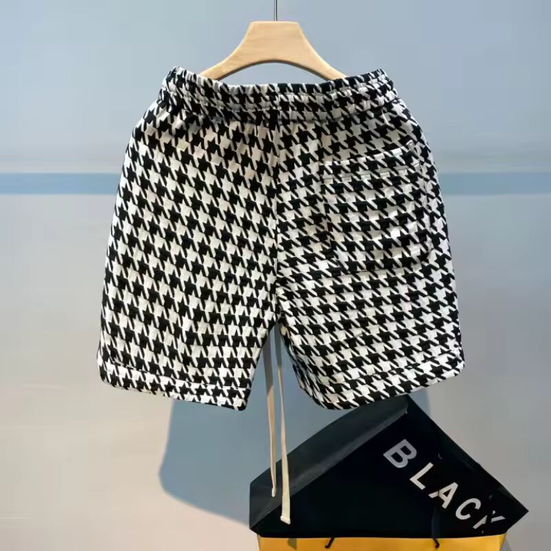 Men's Shorts Home Baggy Wide Male Short Pants Sweat Sports Loose Joggers Plaid Hot Deals Streetwear Personalizate Essential Y2k